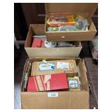 Vtg Model Train Layout Structures, Landscaping