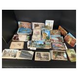 Lot Of Assorted Postcards.