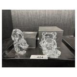 Hoya Crystal Animals.