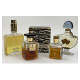 Vintage Designer Perfume Bottles.
