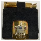 Paul Flato Gold Plated Stagecoach Compact.