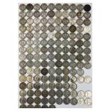 140 90% Silver Half Dollars.