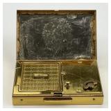 1940s Elgin American Cosmetics Music Box.