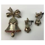 NOS 1950s Sterling Harris Jewelry Set.