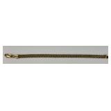 14KT Italian Gold Tennis Bracelet.