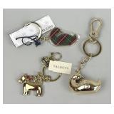 Designer Dooney Bourke & Talbots Keychains.