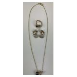 18KT Gold & Palladium Rona Fisher Diamond Jewelry.