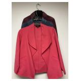 2 Designer Coach Leatherware & 1 Talbots Jackets.