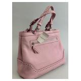 NWT Designer Pink Leather Coach Purse.