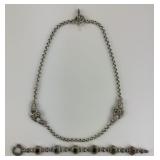 18KT Gold & 925 Silver Konstantino Gem Jewelry.