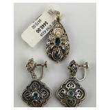 18KT Gold & 925 Silver Konstantino Gem Jewelry.