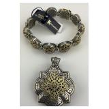 18KT Gold & 925 Silver Konstantino Jewelry.