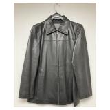 Designer Leather Coach Jacket.