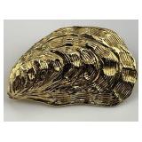 14KT Gold Oyster Pin.