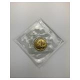 1/10oz Gold 1987 Chinese Panda Coin.