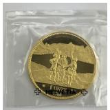 New 1986 Switzerland 1oz Gold Eternal Pact Coin.