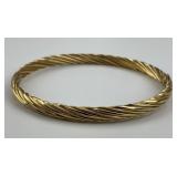 14KT Gold Vintage Bangle.