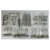 Towle Sterling Silver Old Master Flatware Set.