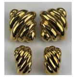 14KT & 18KT Gold Earrings.