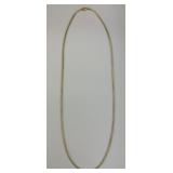 14KT Italian Gold Rope Chain Necklace.