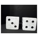 2 Large Dice.