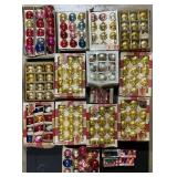 Shiny Brite, Coby, HH Glass Christmas Ornaments.