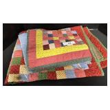 Quilt Pattern Place Mats.