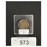 1851 Braided Hair Large Cent.