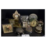 Variety Of Table Clocks.