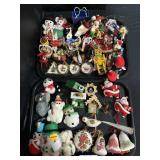Lot Of Vintage Christmas Ornaments.