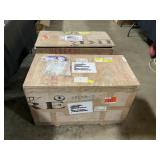 2 Wooden Shipping Crates.