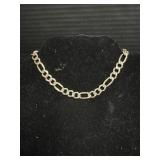 Sterling Silver 2/25ths 14K Gold Filled Bracelet.