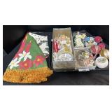 Christmas Ornaments, Tree Toppers & Skirts.