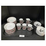 Quadrille Sango & Arita Dishes.