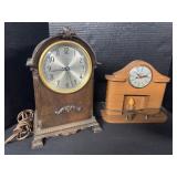 2 Mantel Clocks.