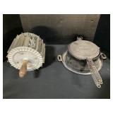 Miller Bun Divider & Griswold Waffle Iron.