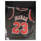 Signed Michael Jordan Jersey.