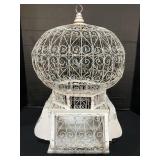 Tunisian Style Wood and Wire Birdcage.