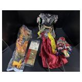 Japanese Style Puppet, Tissue Paper.