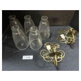 Thomas Jefferson Cypher Candle Holders.