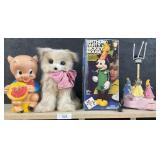 Disney, Mickey Mouse, Porky Pig Bank, Hall Cat.