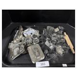 Assortment Of Tin Cookie Cutters.