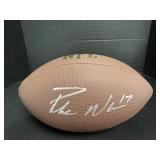 Puka Nacua Autographed Football.