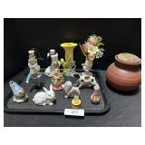 Japan Vases, Figure, Stangle Bird, Animal Figures.