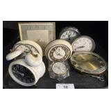 Assortment Of Clocks.