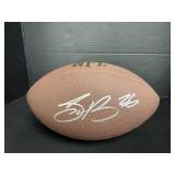 Saquon Barkley Autographed Football.