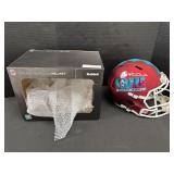 NFL Signed Mahomes Helmet.