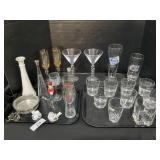 Crystal & Glass Glasses, TW, Hammersley China.