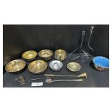 Chinese Floral Cloisonne Bowl, Metal Bowls.