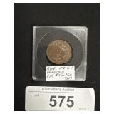 1864 Large Motto Two-Cent Coin.